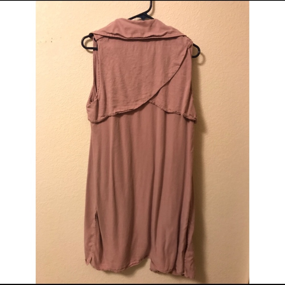 Long dressy vest